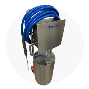 Foam cleaning machine